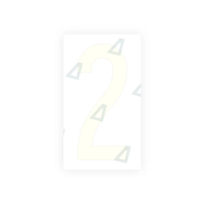 Alite Nanofilm for US (Oklahoma) Moto license plates - Symbol "2" - Alite