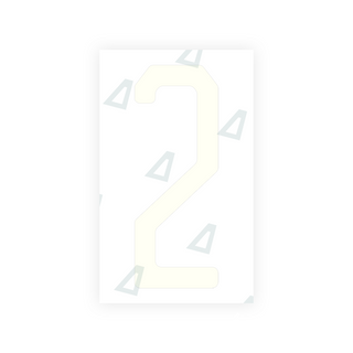 Alite Nanofilm for US (New Jersey - Embossed) license plates - Symbol "2" - Alite