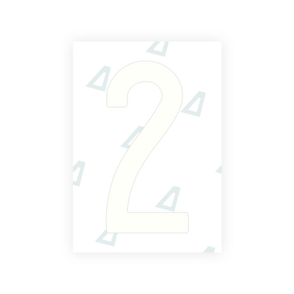 Alite Nanofilm for US (Arkansas) license plates - Symbol "2" - Alite