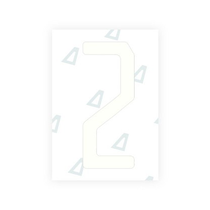 Alite Nanofilm for US (Florida 2019) license plates - Symbol "2" - Alite