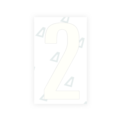Alite Nanofilm for US (Texas) Moto license plates - Symbol "2" - Alite