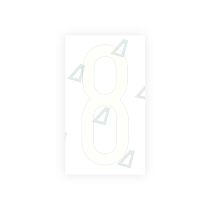 Alite Nanofilm for US (Ohio 2013) license plates - Symbol "8" - Alite