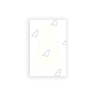 Alite Nanofilm for United Kingdom license plates - Symbol "A" - Alite
