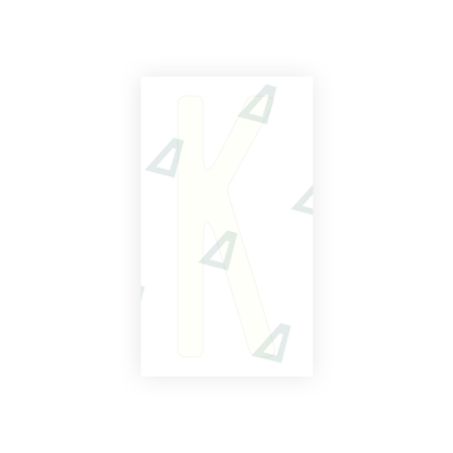 Alite Nanofilm for US (Michigan) license plates - Symbol "K" - Alite