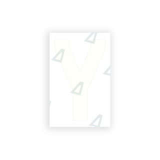 Alite Nanofilm for United Kingdom license plates - Symbol "Y" - Alite