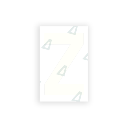 Alite Nanofilm for United Kingdom license plates - Symbol "Z" - Alite