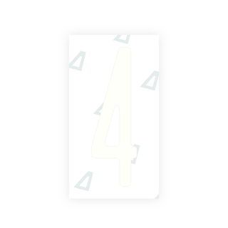 Alite Nanofilm for US (New York 2020) license plates - Symbol "4" - Alite