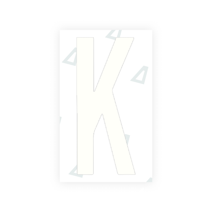 Alite Nanofilm for US (Georgia 2012 - Round) license plates - Symbol "K" - Alite