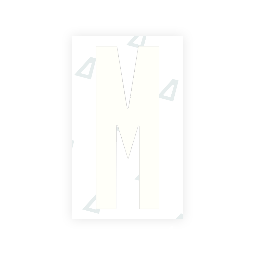 Alite Nanofilm for US (Nebraska 2002-2005) license plates - Symbol "M" - Alite