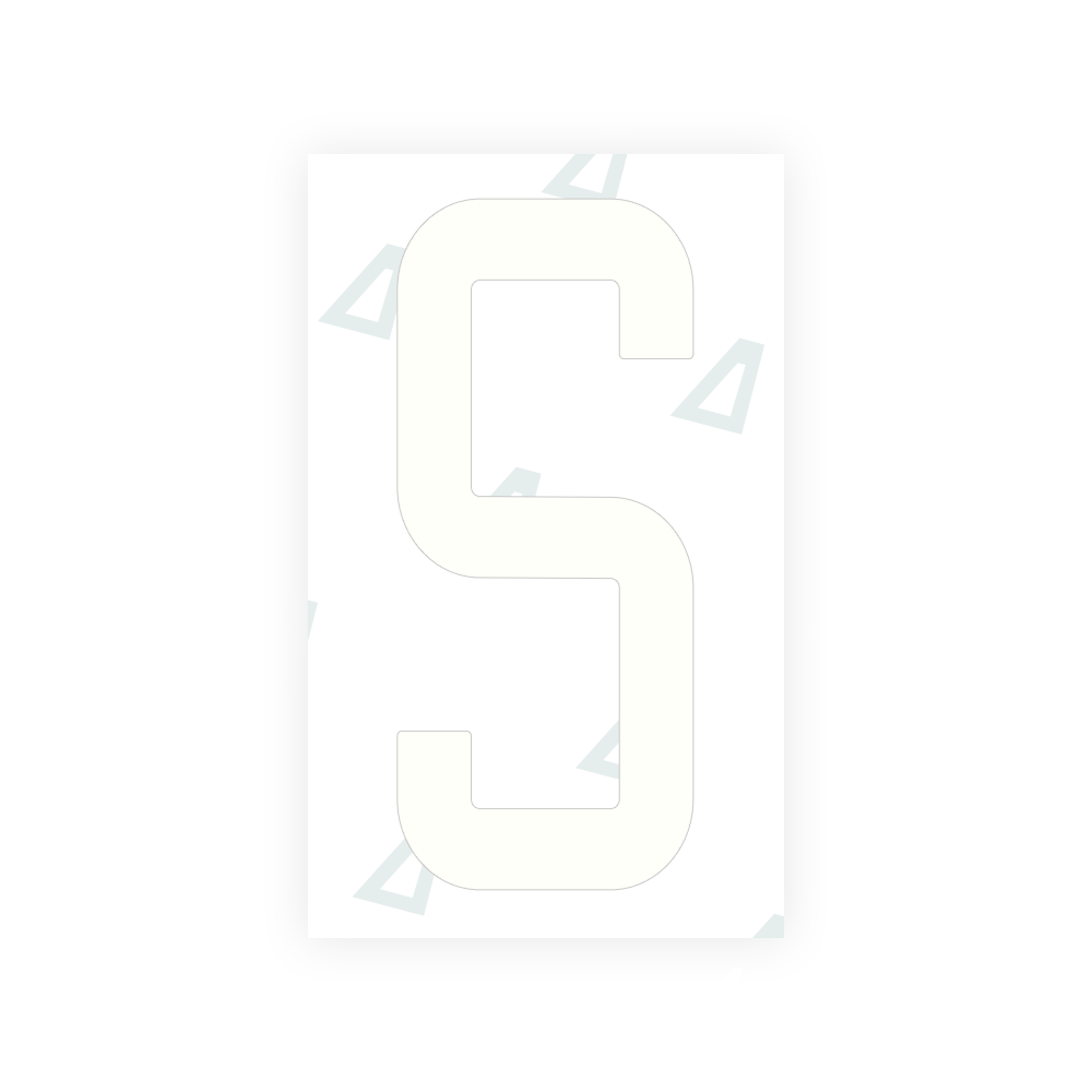 Alite Nanofilm for US (Puerto Rico) license plates - Symbol "S" - Alite