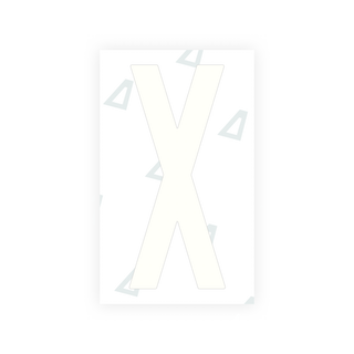 Alite Nanofilm for US (Puerto Rico) license plates - Symbol "X" - Alite
