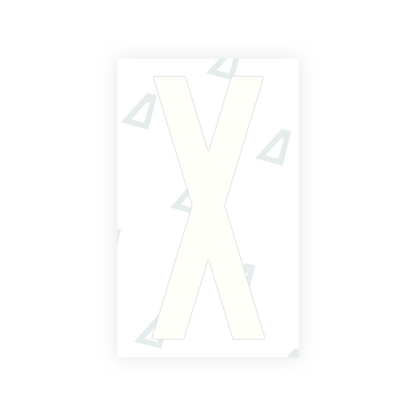 Alite Nanofilm for US (Puerto Rico) license plates - Symbol "X" - Alite