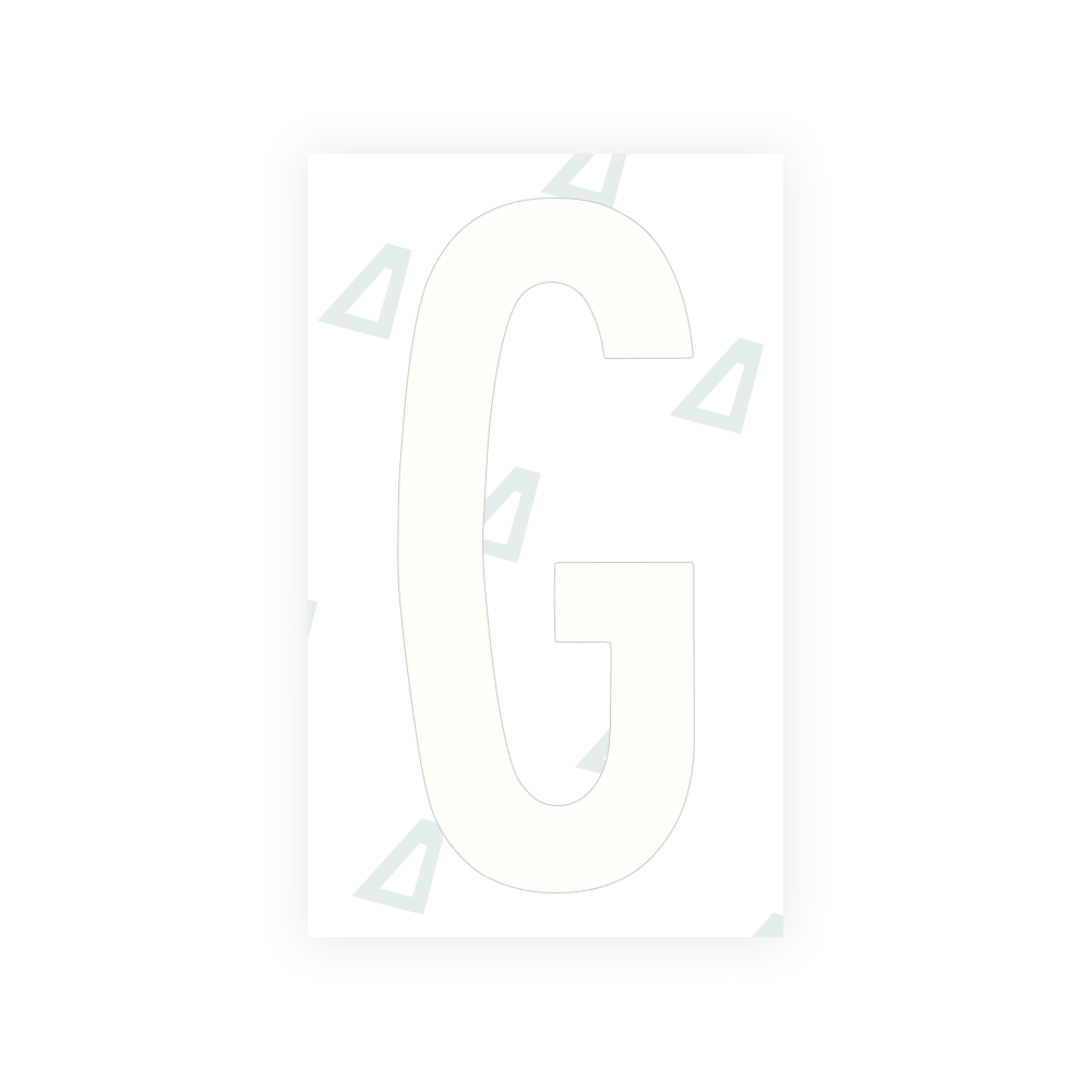 Alite Nanofilm for US (Georgia 2012 - Round) license plates - Symbol "G" - Alite