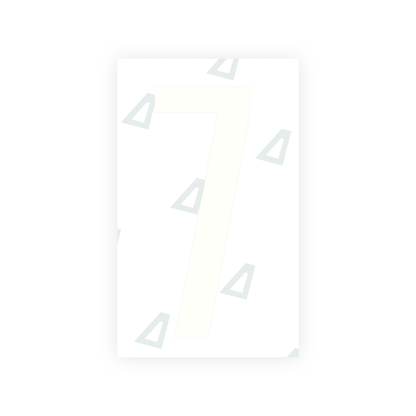 Alite Nanofilm for US (Texas) license plates - Symbol "7" - Alite