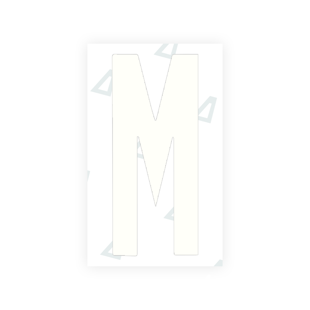 Alite Nanofilm for US (Georgia 2012 - Round) license plates - Symbol "M" - Alite