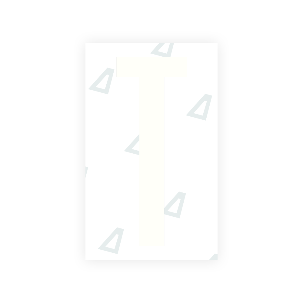 Alite Nanofilm for US (Nevada) license plates - Symbol "T" - Alite
