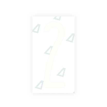 Alite Nanofilm for US (New York 2020) license plates - Symbol "2" - Alite