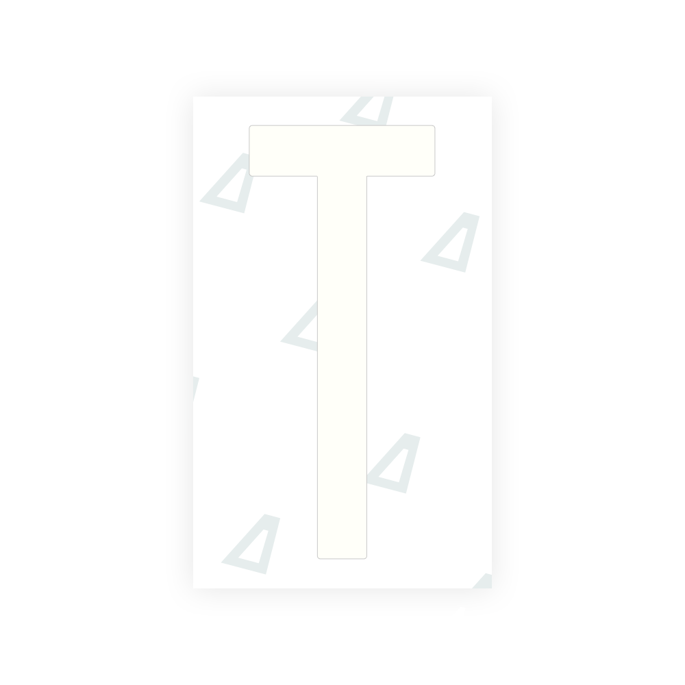 Alite Nanofilm for US (Puerto Rico) license plates - Symbol "T" - Alite