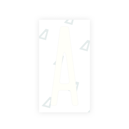 Alite Nanofilm for US (New York 2010) license plates - Symbol "A" - Alite