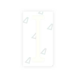 Alite Nanofilm for US (New York 2020) license plates - Symbol "I" - Alite