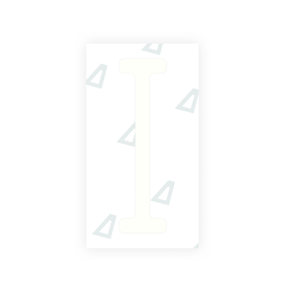 Alite Nanofilm for US (New York 2020) license plates - Symbol "I" - Alite