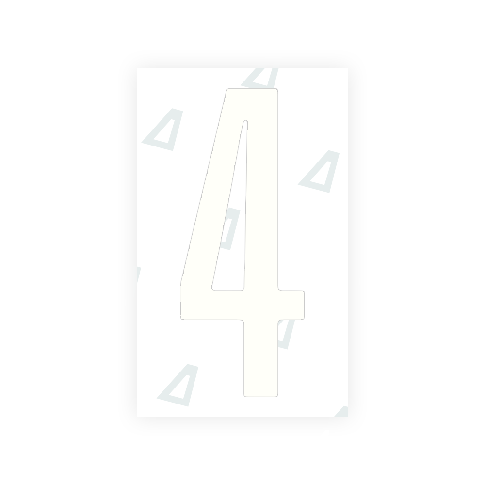 Alite Nanofilm for US (Ohio 2021) license plates - Symbol "5" - Alite