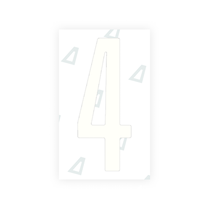 Alite Nanofilm for US (Ohio 2021) license plates - Symbol "5" - Alite