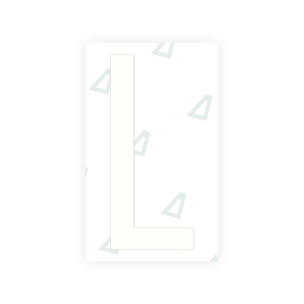 Alite Nanofilm for US (Georgia 2012 - Round) license plates - Symbol "L" - Alite