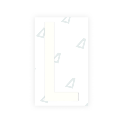 Alite Nanofilm for US (Georgia 2012 - Round) license plates - Symbol "L" - Alite
