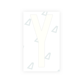 Alite Nanofilm for US (Puerto Rico) license plates - Symbol "Y" - Alite
