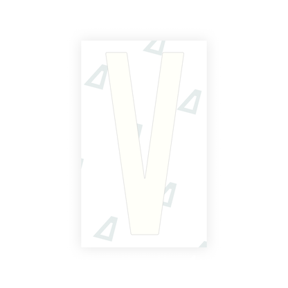 Alite Nanofilm for US (Puerto Rico) license plates - Symbol "V" - Alite