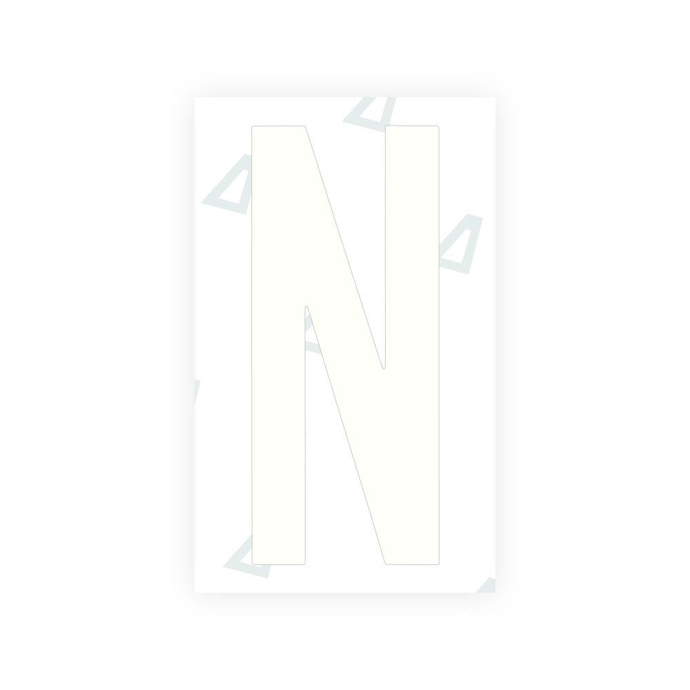 Alite Nanofilm for US (Georgia 2012 - Round) license plates - Symbol "N" - Alite
