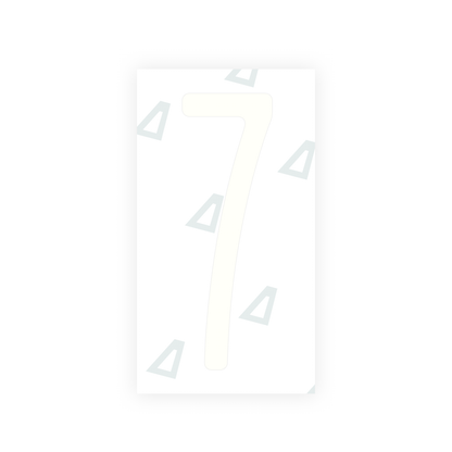 Alite Nanofilm for US (New York 2020) license plates - Symbol "7" - Alite