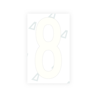 Alite Nanofilm for US (Puerto Rico) license plates - Symbol "8" - Alite