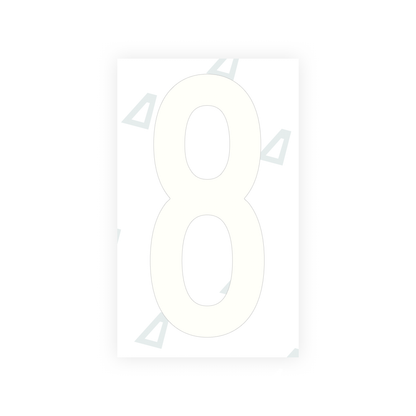 Alite Nanofilm for US (Puerto Rico) license plates - Symbol "8" - Alite