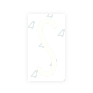 Alite Nanofilm for US (New York 2020) license plates - Symbol "S" - Alite