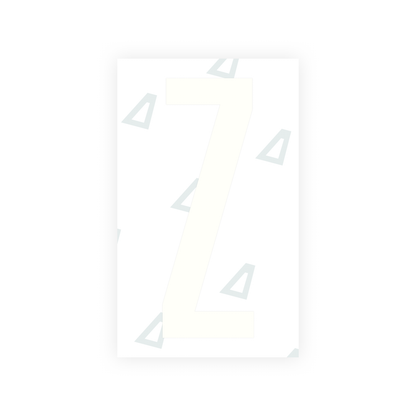 Alite Nanofilm for US (Nevada) license plates - Symbol "Z" - Alite