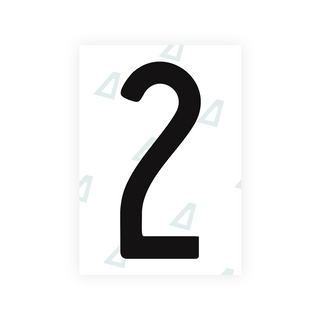 Alite Nanofilm for US (Arizona 2008) license plates - Symbol "2" - Alite