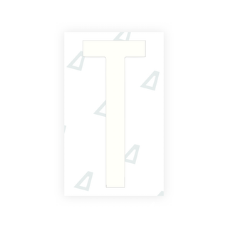 Alite Nanofilm for US (Georgia 2012 - Round) license plates - Symbol "T" - Alite