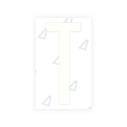 Alite Nanofilm for US (Georgia 2012 - Round) license plates - Symbol "T" - Alite