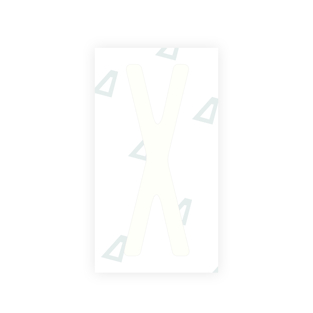 Alite Nanofilm for US (New York 2010) license plates - Symbol "X" - Alite