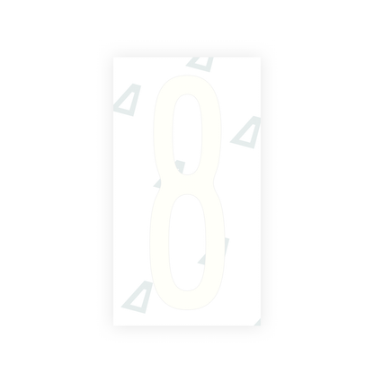Alite Nanofilm for US (New York 2020) license plates - Symbol "8" - Alite