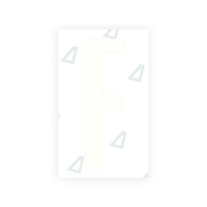 Alite Nanofilm for US (Nevada) license plates - Symbol "F" - Alite