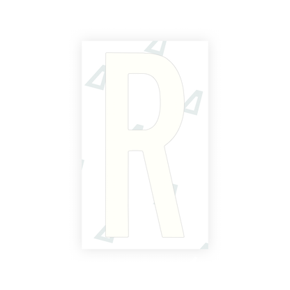 Alite Nanofilm for US (Georgia 2012 - Round) license plates - Symbol "R" - Alite