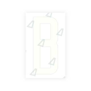 Alite Nanofilm for US (Puerto Rico) license plates - Symbol "B" - Alite