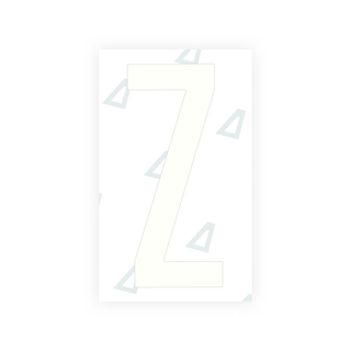Alite Nanofilm for US (Georgia 2012 - Round) license plates - Symbol "Z" - Alite
