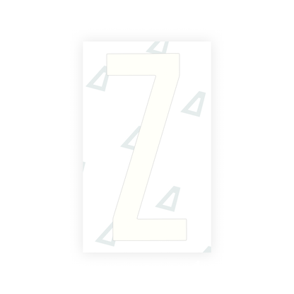 Alite Nanofilm for US (Georgia 2012 - Round) license plates - Symbol "Z" - Alite