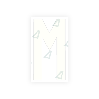 Alite Nanofilm for rear Italy license plates - Symbol "M" - Alite