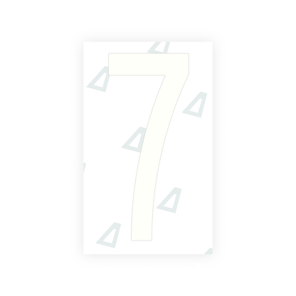 Alite Nanofilm for US (Puerto Rico) license plates - Symbol "7" - Alite