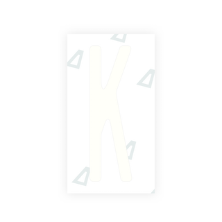 Alite Nanofilm for US (New York 2010) license plates - Symbol "K" - Alite